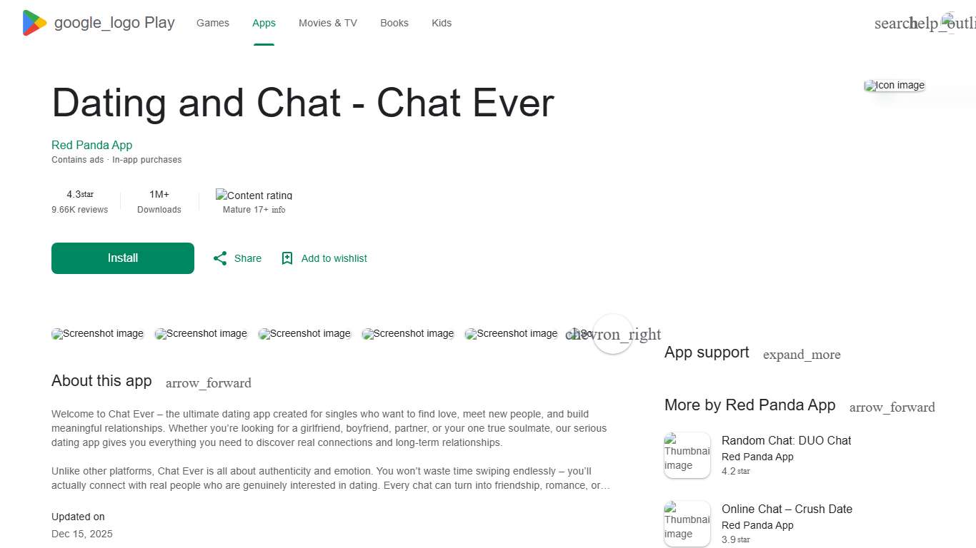 Dating and Chat - Chat Ever - Apps on Google Play